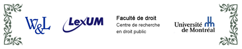Organisé par LexUM, Centre de recherche en droit public, Faculté de droit, Université de Montréal avec le soutien du ministère de la Justice du Québec ainsi que Wilson & Lafleur